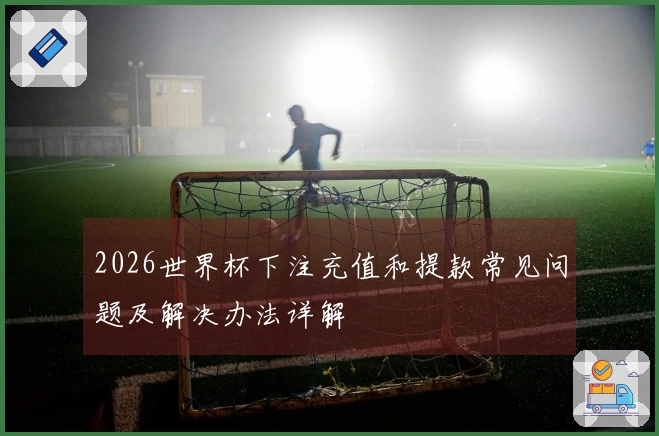 2026世界杯下注充值和提款常见问题及解决办法详解